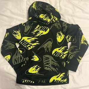 Nike Dri-Fit Pullover hoodie: all-over logo print